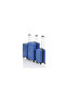 3-Piece Hardside Spinner Luggage Set, Includes 20", 24", and 28" Luggage bags - Blue - 2