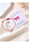 Girls Multi-Color Floral Charm Woven Bracelet - 3