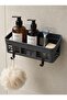 Rectangular Bathroom Shower Organizer Adhesive Shower Shelf – Shampoo, Shower Gel and Soap Organizer 10X25 cm