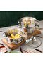 Stainless Steel 3-Tier Steamer With Glass Lid, 28 Cm, 2.5 Mm Thick Base, Modaks, Silver