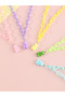 Pack of 5 - Girls Multi-Color Gummy Bear Pendant Necklaces - 2
