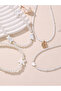 Pack of 4 - Girls White Pearl and Charm Necklaces - 3