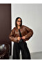 Faux Leather Coat |   F2035 - 3