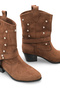 Gemma Vita Women's Western Boots 0012727 Brown Suede - 4