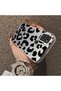 Samsung Galaxy A21S Compatible Black Leopard Printed Silicone Phone Case, Shock Protection - 2