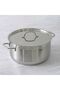 , Alfa 15 Piece Stainless Steel Cookware Set, Silver, Stainless Steel 18/10 - 4