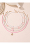 Pack of 4 - Girls Multi-Color Ocean-Themed Pendant Necklaces - 2
