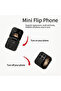 17pro Mini Flip Phon Keypad Non-smartphon Elderly Phon with Large Buttons, Dual SIM, FM Radio, Multilingual, Speed Dial, Blacklist, for Kids & Elderly (Black Mini Flip Mobile Phone) - 7