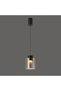 Ashley Pendant Lamp – Metal And Glass – Smoke Grey – Adjustable Length Up To 2 M, Pendants - 5