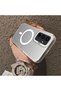 Samsung Galaxy A54 Compatible Minimal Printed Ring Appearance Hard Case, Does Not Have Magnetic Features - 2