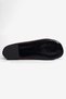 Women's Suede Ballerina Flats with Bow Detail and Oval Toe, Alya Brown - 5