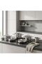 , Alfa 15 Piece Stainless Steel Cookware Set, Silver, Stainless Steel 18/10 - 3