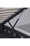 Maxillux ArcusUpholstered Kids Bed With Hydraulic Storage + Usb-grey, Engineered Wood, Fabric - 4