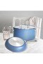 Crystal 9 Piece Cookware Set, Blue, Forged Aluminium, Steel, Cookware Sets - 3