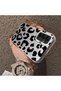 Samsung Galaxy A15 4G/5G Compatible Black Leopard Print Silicone Phone Case, Shock Protection - 2