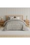 Aw25 Oxford Reverie Dj10557 Jacquard King Comforter Set Of 7-Grey 7Pcs, Multi Color, Comforter Sets - 4
