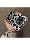 Mi 14t Pro Compatible Black Leopard Print Silicone Phone Case, Shock Protection - 2