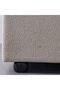 Maxillux LineaUpholstered Kids Bed With Hydraulic Storage + Usb-beige, Engineered Wood, Fabric - 5