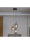 Seon Glass Pendant D250xH1500 Mm - Smoke - With 2 Year , Pendants, L 25 x W 25 x H 150 cm - 4