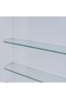 Plus Moss Mirror Cabinet - 60x95x16 Cm, White, L 60 x W 95 x H 16 cm, Wooden/Glass - 4