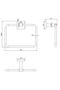 Plus Andrea Bathroom Accessories Gift Set - 6 Pieces - Chrome, Stainless Steel - 5