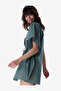 Women's Green Quick-Dry Cotton Swimsuit - 5