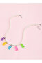 Girls Pearl and Gummy Bear Charm Necklace - 2