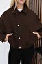 Elastic Waistband, Snap Fasteners, Lined Bomber Cashmere Jacket