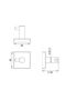 Plus Andrea Bathroom Accessories Gift Set - 6 Pieces - Chrome, Stainless Steel - 2