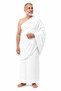 6-Piece Cotton Hajj and Umrah Ihram Set 100% Cotton – Includes Belt, Bag, and Travel Adapter - 7