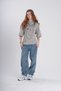 Pendant Patterned Women'S/Teen Girls' T-Shirt – Chain Print Cotton Oversized Street Style T-Shirt