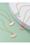 Pack of 4 -Girls Multi-Color Planet Pendant Necklaces - 3