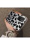 Redmi 10 4g Compatible Black Leopard Print Silicone Phone Case, Shock Protection - 2