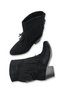 Adara Alma Women's Tasseled Western Boots 0012726 Black Suede - 4