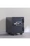 Fr Safe With Finger Print Lock 530X460X470Mm, Black, L 53 x W 46 x H 47 cm, Alloy Steel