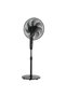 Aero Luxe Stand Fan 16 Inch With Remote 7800 Cmh, Black, 40 x 40 x 130 cm, 40W AC Copper - 3