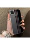 Oppo A15/A15S Compatible High-Quality Stylish Vertical Stripe Pattern Hard Case, Shock Protection