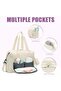 Diaper Bag Backpack with Large Pacifier Case for Mom and Dad Travel Large Multi-Function Baby Bag by Toobebe - 2