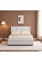 Maxillux TuftUpholstered Kids Bed With Hydraulic Storage + Usb-grey, Engineered Wood, Fabric - 2