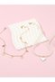 Pack of 2 - Girls Heart Charm and Faux Pearl Necklace - 3