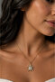 Women's Zircon Stone Tarnish-Resistant Chain Turtle Necklace - 2