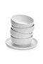 Tableware Set Eira 18 Pieces (durable Porcelain) — 10029, White, L 38 x W 33 x H 35 cm - 3