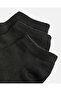 Men Black Plain Socks Value Pack (10 Pairs) - 3