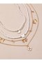 Pack of 4 - Girls Multi-Color Girls Butterfly and Heart Charm Necklace - 2