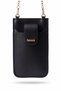 Women's Phone Bag with 3 Compartments, Gold Chain Strap, Mini Shoulder and Crossbody Bag - 3