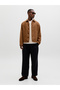Beige Ribbed Knit Polo - 10