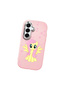 Samsung Galaxy S25 Plus Compatible Shock Absorbing Camera Protected Pink Silicone Case Fluttershy - 3