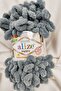 Puffy Dark Gray Hand Knitting Yarn 100Gr. 9Mt. (Pack of 5) - Color: 87