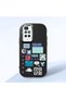 Redmi 10 2022 Compatible Black Silicone Case with Shock-Absorbing Camera Protections