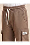 Boys Brown Cargo Pocket Jogger Trousers - 3